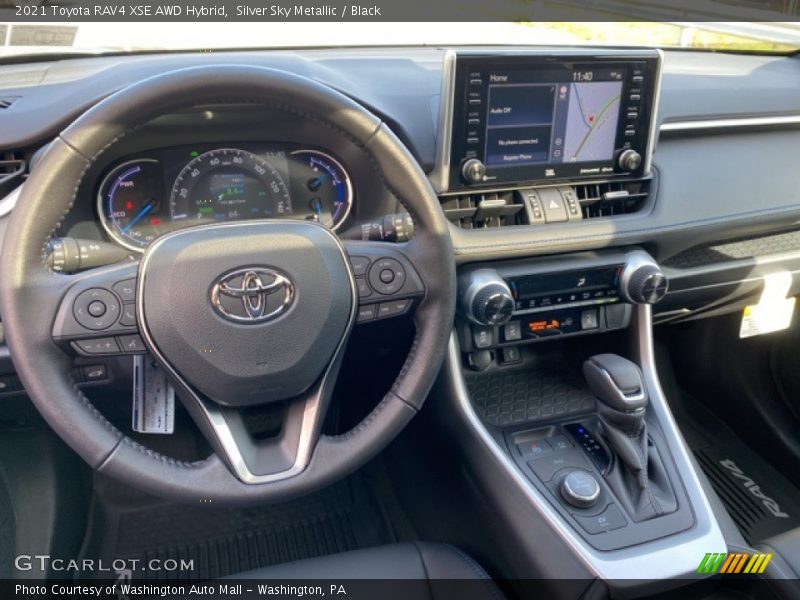 Dashboard of 2021 RAV4 XSE AWD Hybrid