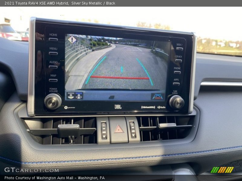 Controls of 2021 RAV4 XSE AWD Hybrid