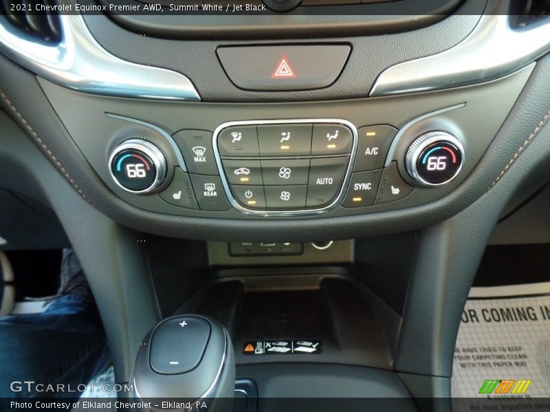 Summit White / Jet Black 2021 Chevrolet Equinox Premier AWD