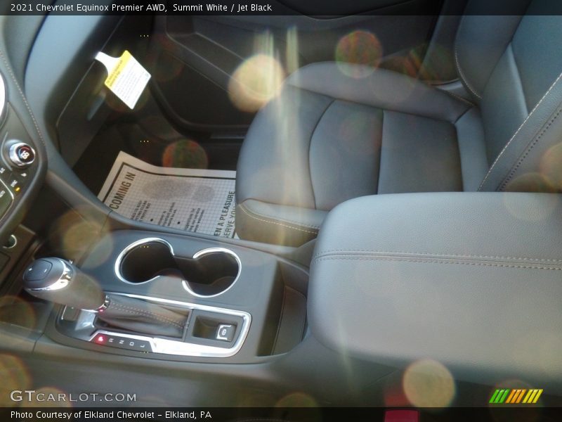 Summit White / Jet Black 2021 Chevrolet Equinox Premier AWD