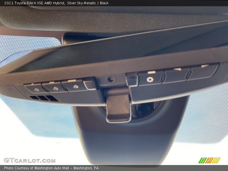 Silver Sky Metallic / Black 2021 Toyota RAV4 XSE AWD Hybrid