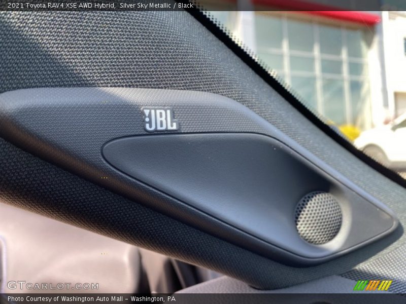 Silver Sky Metallic / Black 2021 Toyota RAV4 XSE AWD Hybrid