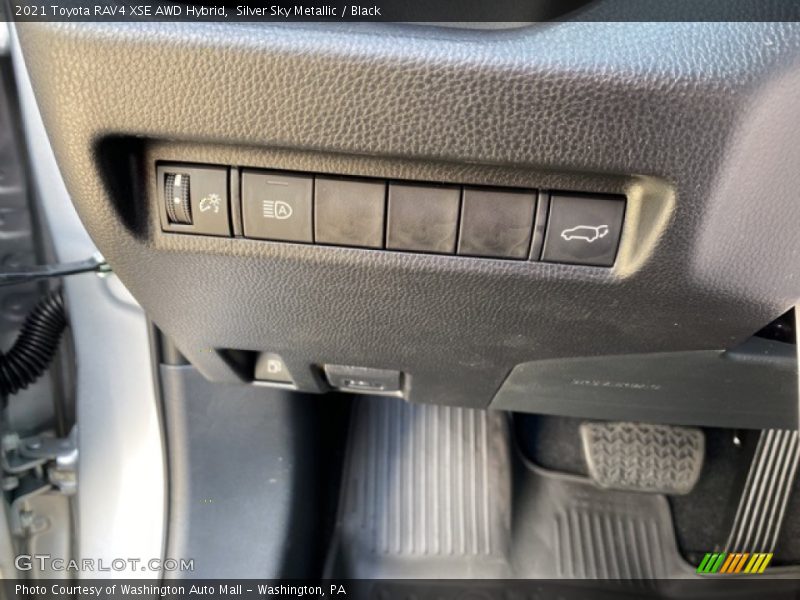 Silver Sky Metallic / Black 2021 Toyota RAV4 XSE AWD Hybrid