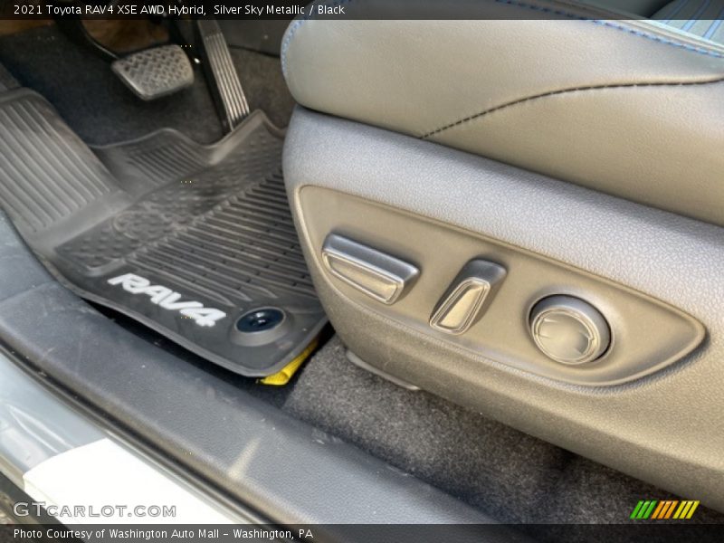 Silver Sky Metallic / Black 2021 Toyota RAV4 XSE AWD Hybrid