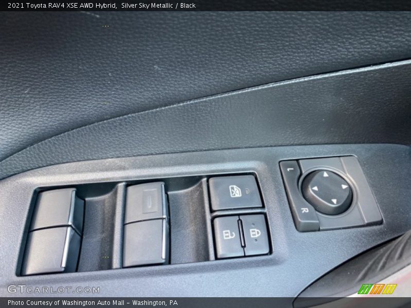 Silver Sky Metallic / Black 2021 Toyota RAV4 XSE AWD Hybrid