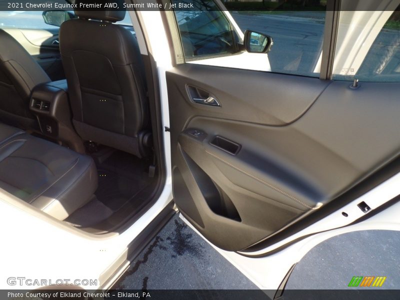 Summit White / Jet Black 2021 Chevrolet Equinox Premier AWD