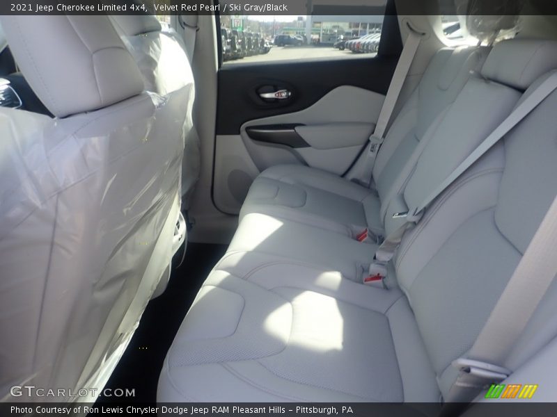 Velvet Red Pearl / Ski Gray/Black 2021 Jeep Cherokee Limited 4x4