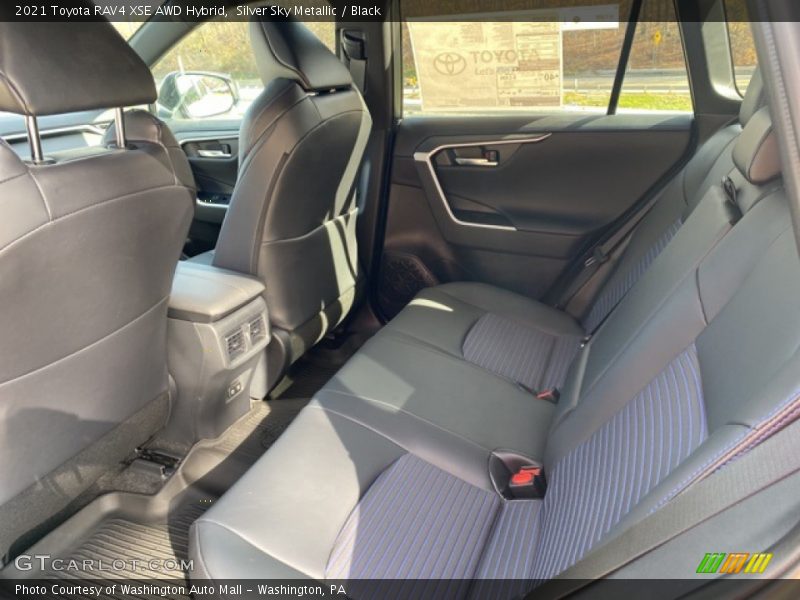 Silver Sky Metallic / Black 2021 Toyota RAV4 XSE AWD Hybrid