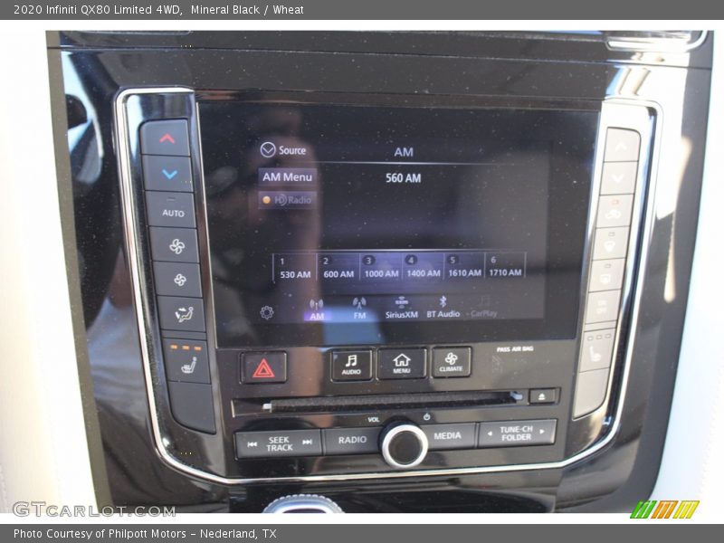 Controls of 2020 QX80 Limited 4WD