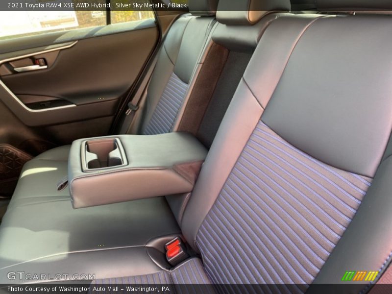 Silver Sky Metallic / Black 2021 Toyota RAV4 XSE AWD Hybrid