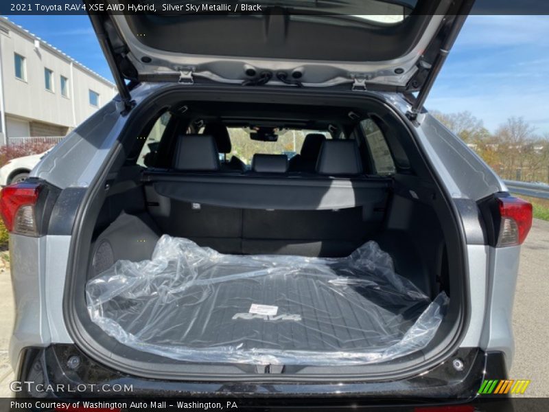 Silver Sky Metallic / Black 2021 Toyota RAV4 XSE AWD Hybrid