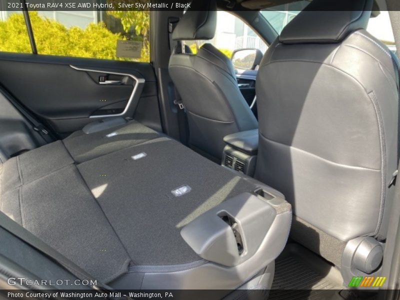 Silver Sky Metallic / Black 2021 Toyota RAV4 XSE AWD Hybrid