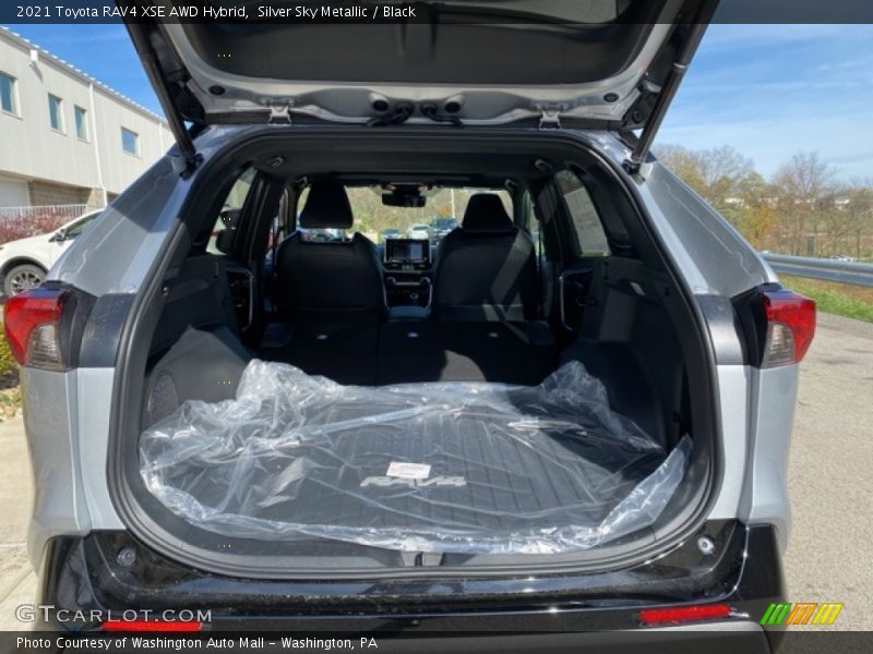 Silver Sky Metallic / Black 2021 Toyota RAV4 XSE AWD Hybrid