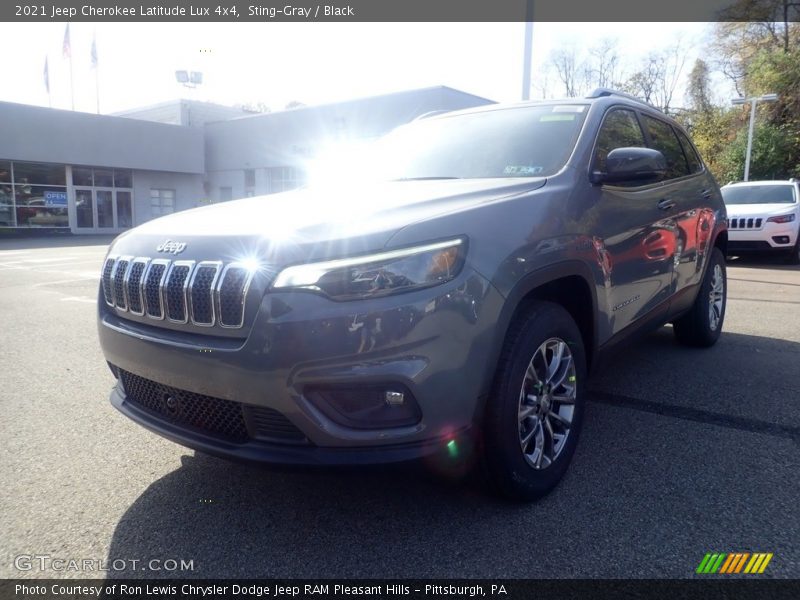 Sting-Gray / Black 2021 Jeep Cherokee Latitude Lux 4x4