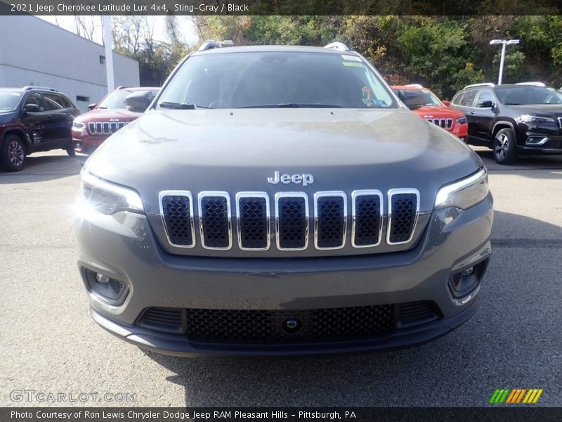 Sting-Gray / Black 2021 Jeep Cherokee Latitude Lux 4x4