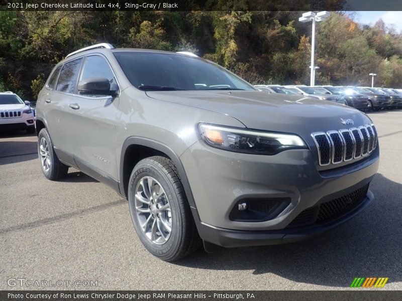 Sting-Gray / Black 2021 Jeep Cherokee Latitude Lux 4x4