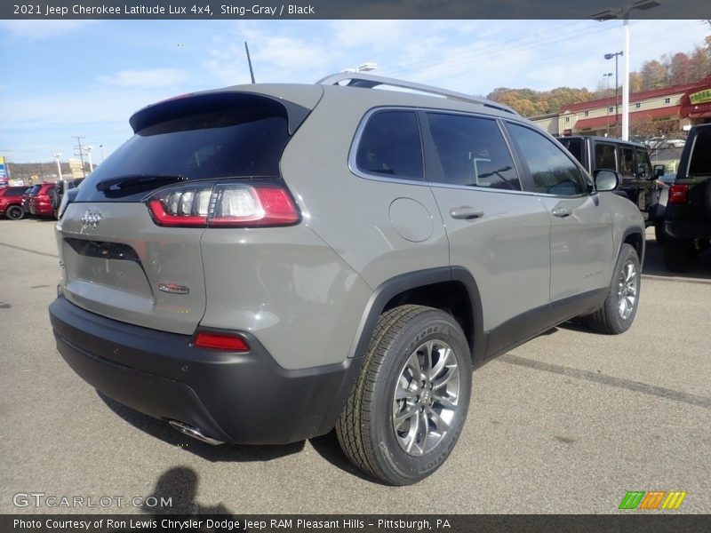 Sting-Gray / Black 2021 Jeep Cherokee Latitude Lux 4x4
