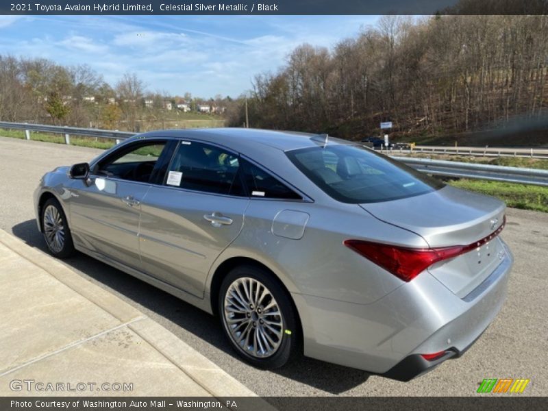 Celestial Silver Metallic / Black 2021 Toyota Avalon Hybrid Limited