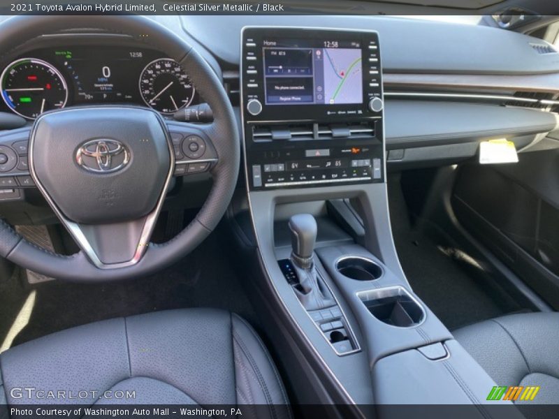  2021 Avalon Hybrid Limited Black Interior