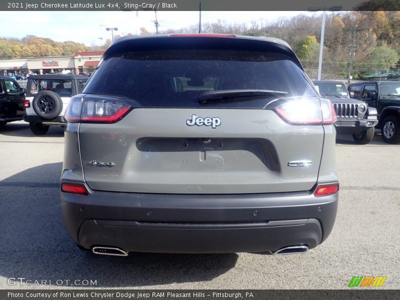 Sting-Gray / Black 2021 Jeep Cherokee Latitude Lux 4x4