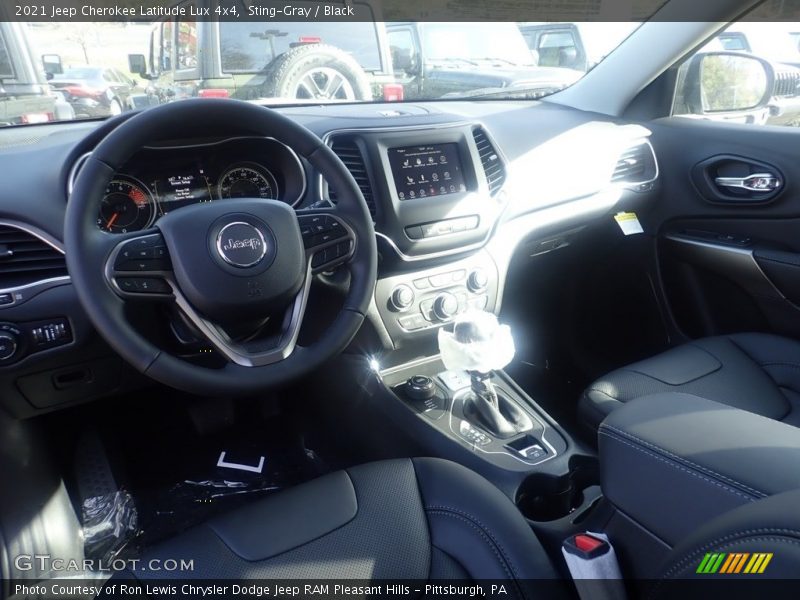 Sting-Gray / Black 2021 Jeep Cherokee Latitude Lux 4x4