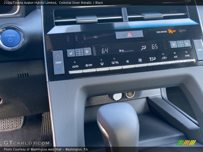 Controls of 2021 Avalon Hybrid Limited