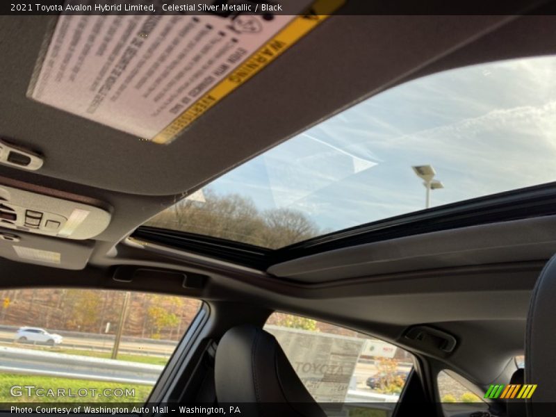 Celestial Silver Metallic / Black 2021 Toyota Avalon Hybrid Limited