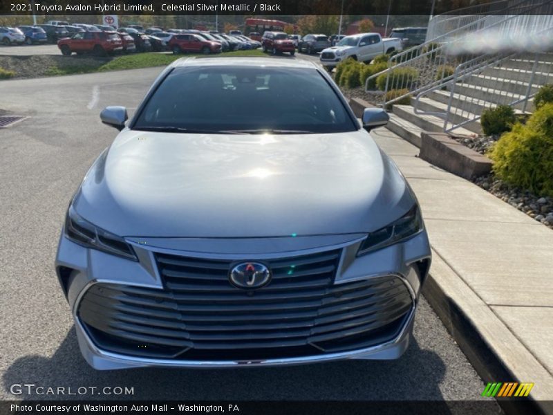 Celestial Silver Metallic / Black 2021 Toyota Avalon Hybrid Limited