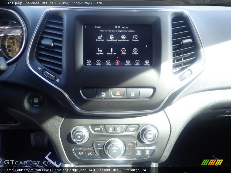 Sting-Gray / Black 2021 Jeep Cherokee Latitude Lux 4x4