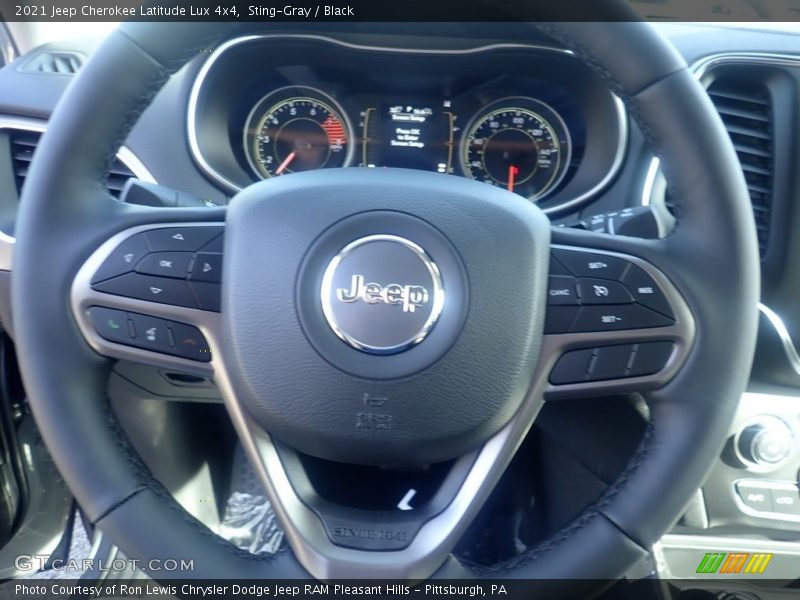 Sting-Gray / Black 2021 Jeep Cherokee Latitude Lux 4x4