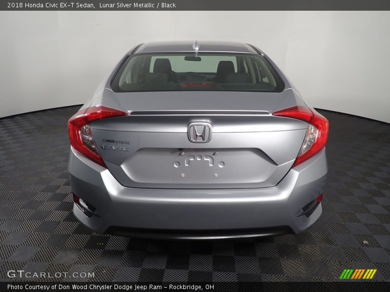 Lunar Silver Metallic / Black 2018 Honda Civic EX-T Sedan