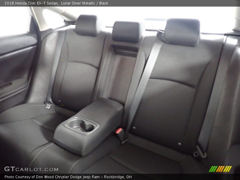 Lunar Silver Metallic / Black 2018 Honda Civic EX-T Sedan