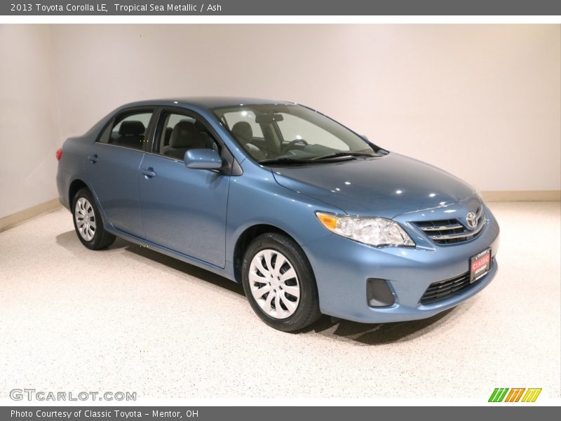 Tropical Sea Metallic / Ash 2013 Toyota Corolla LE