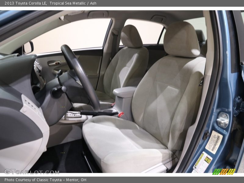 Tropical Sea Metallic / Ash 2013 Toyota Corolla LE