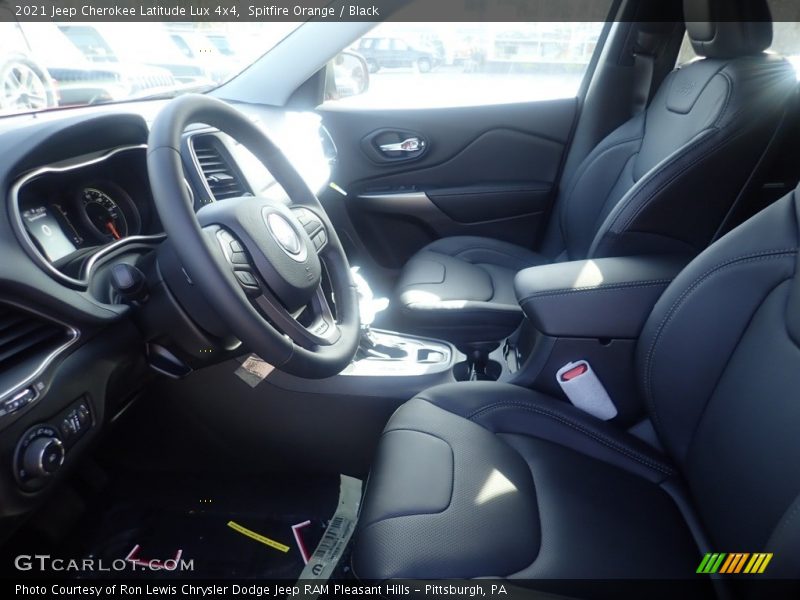 Spitfire Orange / Black 2021 Jeep Cherokee Latitude Lux 4x4