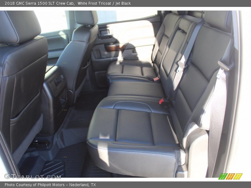 Rear Seat of 2018 Sierra 1500 SLT Crew Cab
