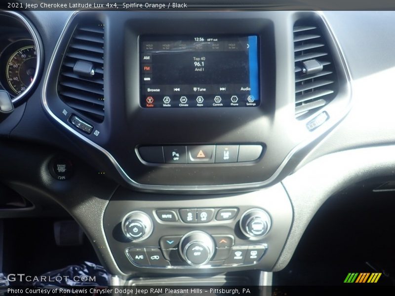 Spitfire Orange / Black 2021 Jeep Cherokee Latitude Lux 4x4