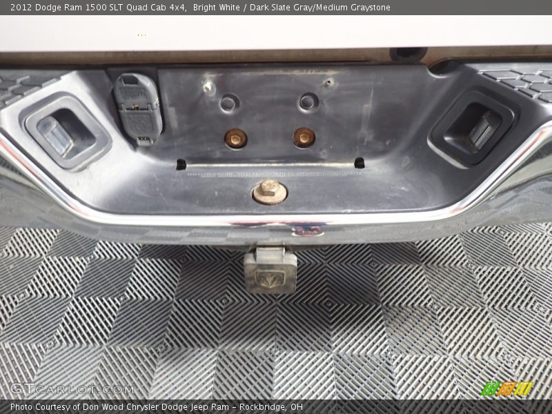 Bright White / Dark Slate Gray/Medium Graystone 2012 Dodge Ram 1500 SLT Quad Cab 4x4
