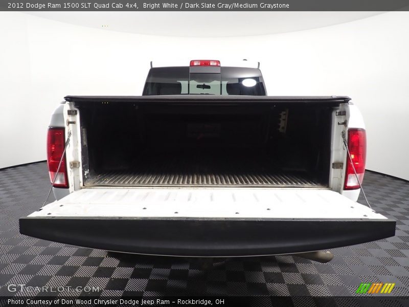 Bright White / Dark Slate Gray/Medium Graystone 2012 Dodge Ram 1500 SLT Quad Cab 4x4