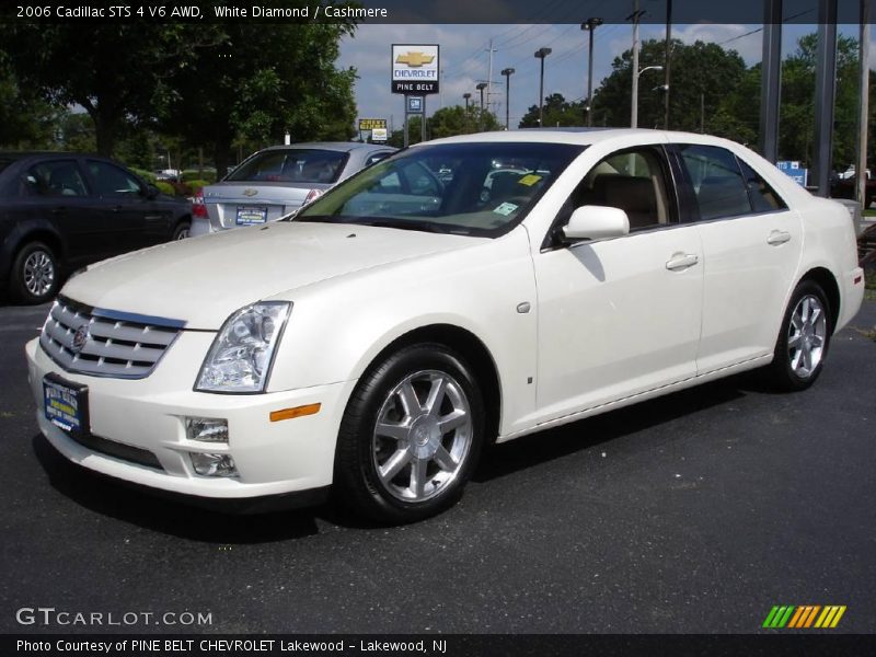 White Diamond / Cashmere 2006 Cadillac STS 4 V6 AWD