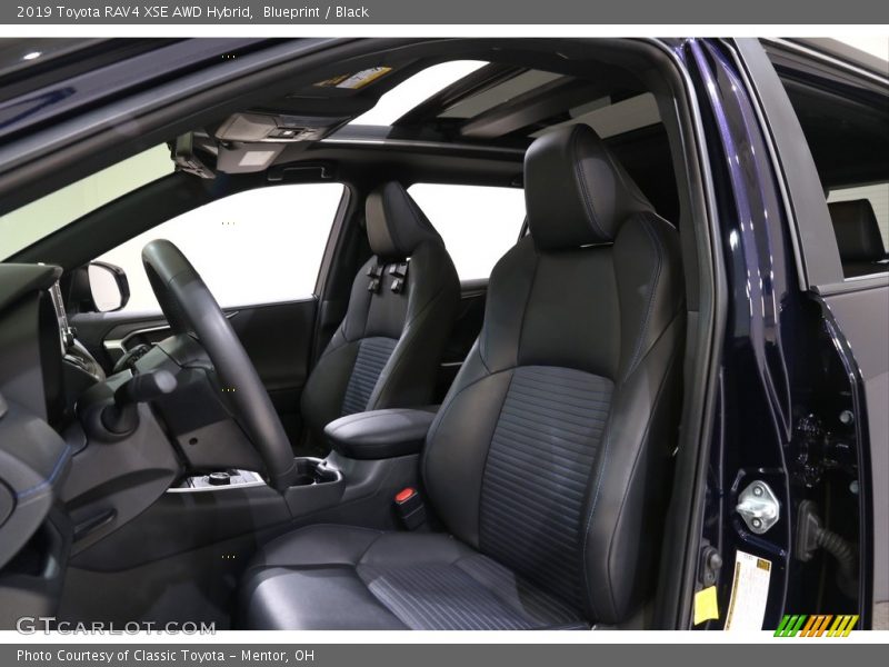 Blueprint / Black 2019 Toyota RAV4 XSE AWD Hybrid