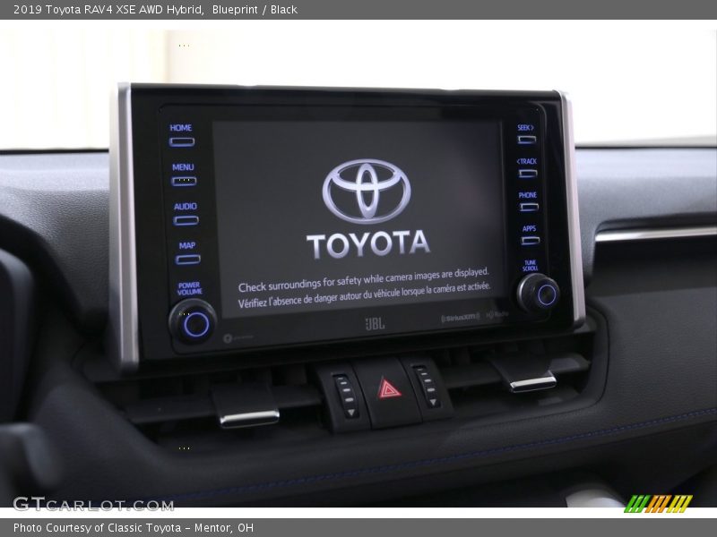 Blueprint / Black 2019 Toyota RAV4 XSE AWD Hybrid
