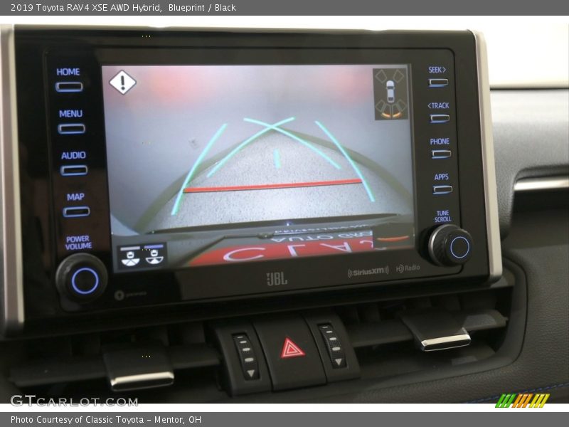 Blueprint / Black 2019 Toyota RAV4 XSE AWD Hybrid