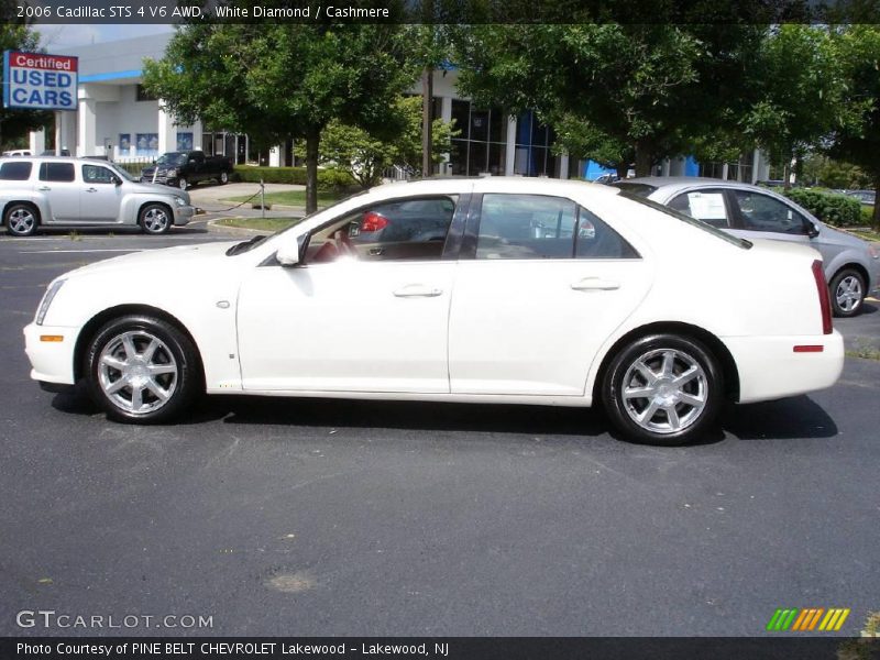 White Diamond / Cashmere 2006 Cadillac STS 4 V6 AWD