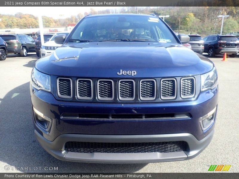 Jazz Blue Pearl / Black 2021 Jeep Compass 80th Special Edition 4x4