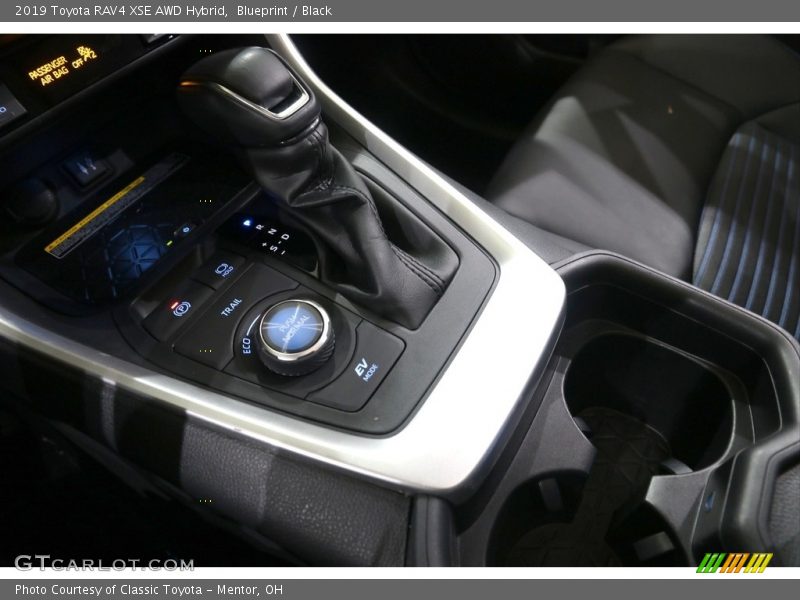 Blueprint / Black 2019 Toyota RAV4 XSE AWD Hybrid