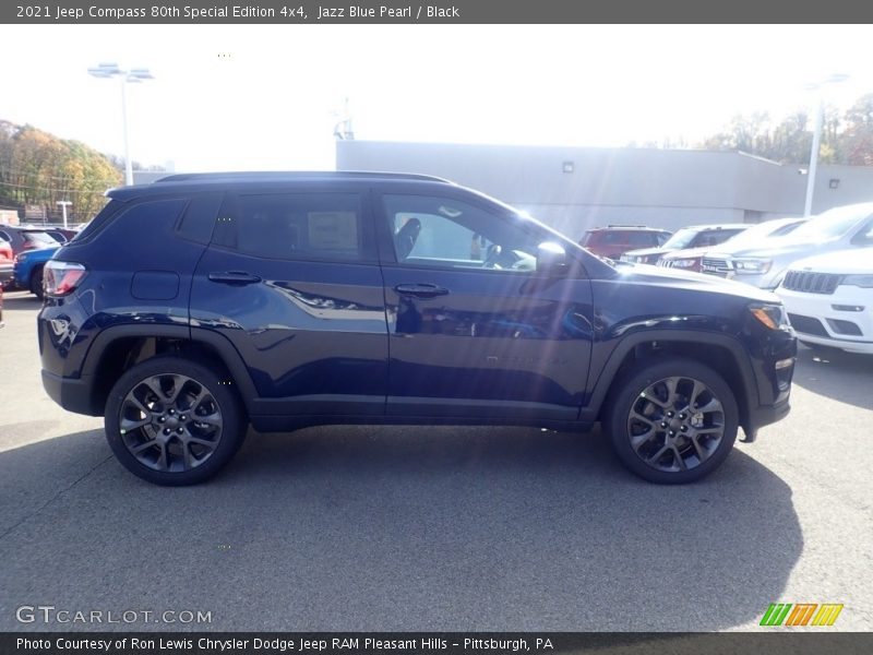 Jazz Blue Pearl / Black 2021 Jeep Compass 80th Special Edition 4x4