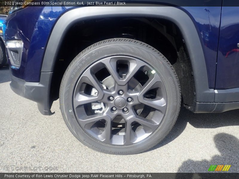 Jazz Blue Pearl / Black 2021 Jeep Compass 80th Special Edition 4x4