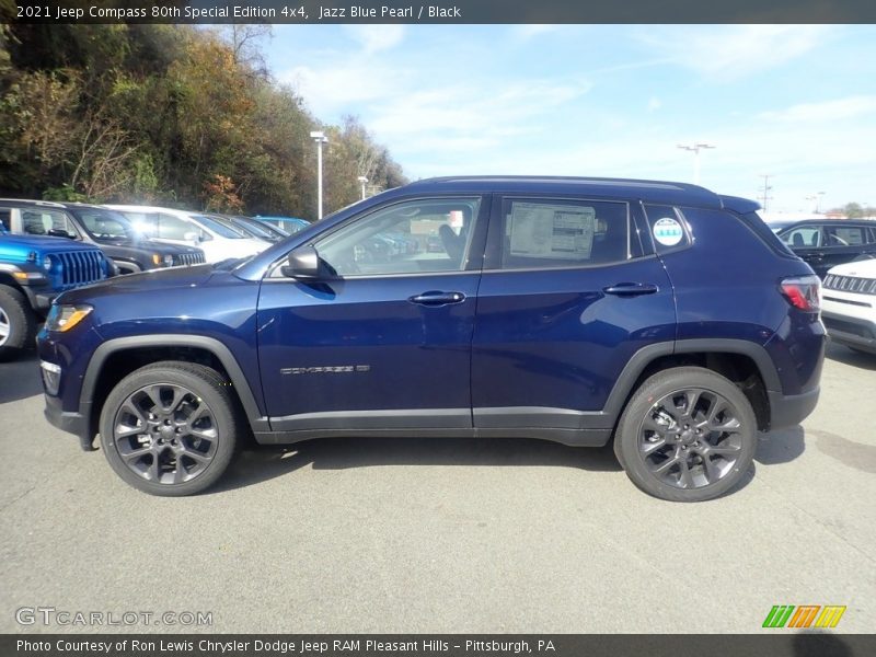  2021 Compass 80th Special Edition 4x4 Jazz Blue Pearl