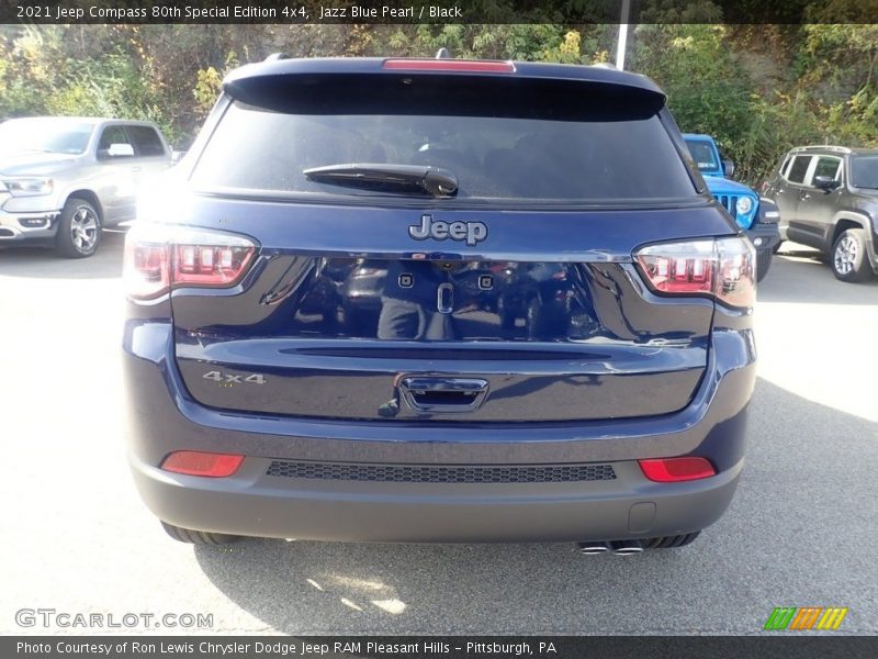 Jazz Blue Pearl / Black 2021 Jeep Compass 80th Special Edition 4x4